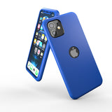 Apple iPhone 11 360 Rote Hülle mit Schutzglas