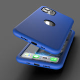 Apple iPhone 11 360 Blaue Hülle mit Schutzglas