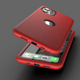 Apple iPhone 11 360 Rote Hülle mit Schutzglas