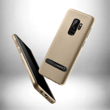 Samsung Galaxy S9 Plus Stand goldene Hülle