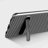 Samsung Galaxy S9 Plus Stand silberne Hülle