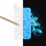 Leuchtende Wasserlilien Hülle für das iPhone 11