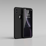 Apple iPhone XS 360 Blaue Hülle