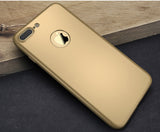 360 Apple iPhone 8 Plus 360 goldene Hülle
