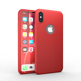 Apple iPhone X 360 Hülle mit Schutzglas