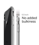Durchsichtige Hülle mit Luftkissen für das iPhone X