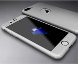 Apple iPhone SE 2020 360 Silber Hülle