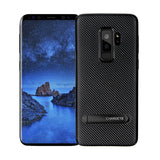 Samsung Galaxy S9 Plus Stand silberne Hülle