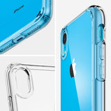 Durchsichtigen Hülle wird das iPhone XR