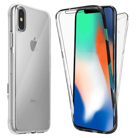 Apple iPhone X 360 Hülle mit Schutzglas