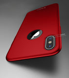 Apple iPhone X 360 Rote Hülle