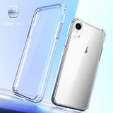 Durchsichtigen Hülle wird das iPhone XR