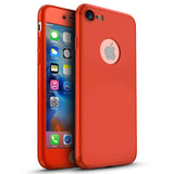 Apple iPhone 7 360 rote Hülle