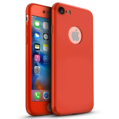 Apple iPhone 8 360 rote Hülle