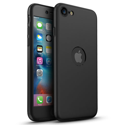 360 Apple iPhone SE 2020 Schwarze Hülle