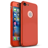 Apple iPhone 8 360 blaue Hülle