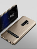 Samsung Galaxy S9 Plus Stand goldene Hülle