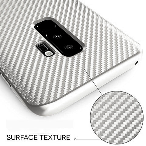 Samsung Galaxy S9 Stand silberne Hülle