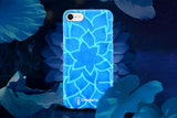 Leuchtende Wasserlilien Hülle für das iPhone 8