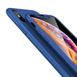 Apple iPhone 11 Pro Max 360 Blaue Hülle
