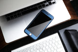 Apple iPhone 8 Plus 360 blaue Hülle
