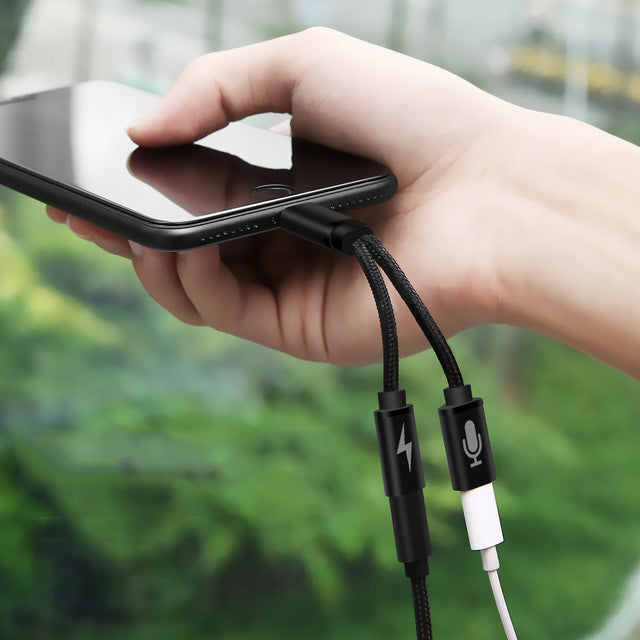 2 in 1 Audioadapter für Apple IPhone
