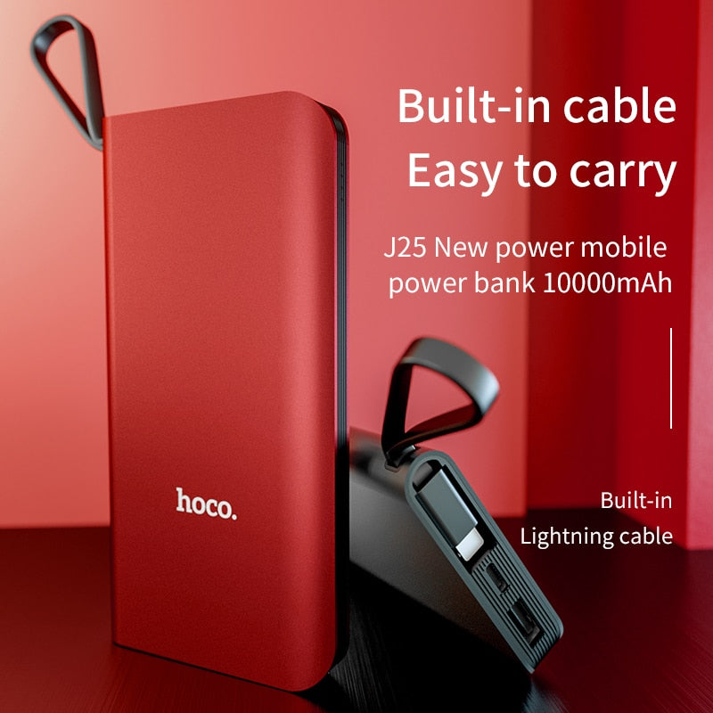 Rote Apple Lightning Powerbank 10000 mAh