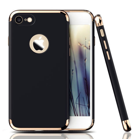 3in1 Apple iPhone 7 Schwarz Hülle