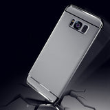 3in1 Samsung Galaxy S8 Plus Silber Hülle