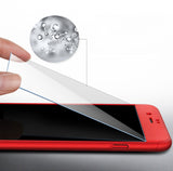 360 Apple iPhone 8 Plus 360 rote Hülle