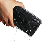 Durchsichtige Hülle mit Luftkissen für das iPhone X