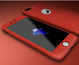 Apple iPhone SE 2020 360 rote Hülle