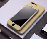 360 Apple iPhone 8 360 goldene Hülle