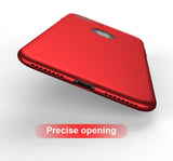 360 Apple iPhone 8 Plus 360 rote Hülle
