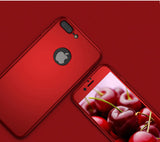 360 Apple iPhone 8 Plus 360 rote Hülle