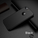 Apple iPhone 7 Plus 360 Schwarze Hülle
