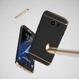3in1 Samsung Galaxy S7 Schwarz Hülle