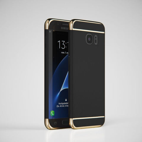 3in1 Samsung Galaxy S7 Schwarz Hülle
