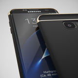 3in1 Samsung Galaxy S7 EDGE Schwarze Hülle
