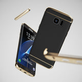 3in1 Samsung Galaxy S7 EDGE Schwarze Hülle