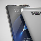 3in1 Samsung Galaxy S8 Silber Hülle