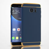 3in1 Samsung Galaxy S7 EDGE Blaue Hülle