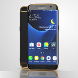3in1 Samsung Galaxy S7 EDGE Schwarze Hülle