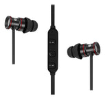 RED ChargeSound Wireless Bluetooth 4.1 Earphones with Microphone