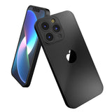 Apple iPhone 13 Pro 360 Grad Schutz Schwarze Hülle