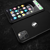 Apple iPhone 13 Pro 360 Grad Schutz Schwarze Hülle