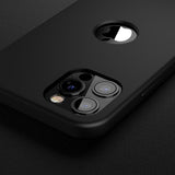 Apple iPhone 13 Pro 360 Grad Schutz Schwarze Hülle