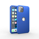 Apple iPhone 13 Pro Max 360 Grad Schutz Schwarze Hülle