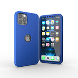 Apple iPhone 12 Pro 360 Blaue Hülle