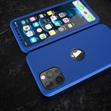 Apple iPhone 12 Pro 360 Blaue Hülle